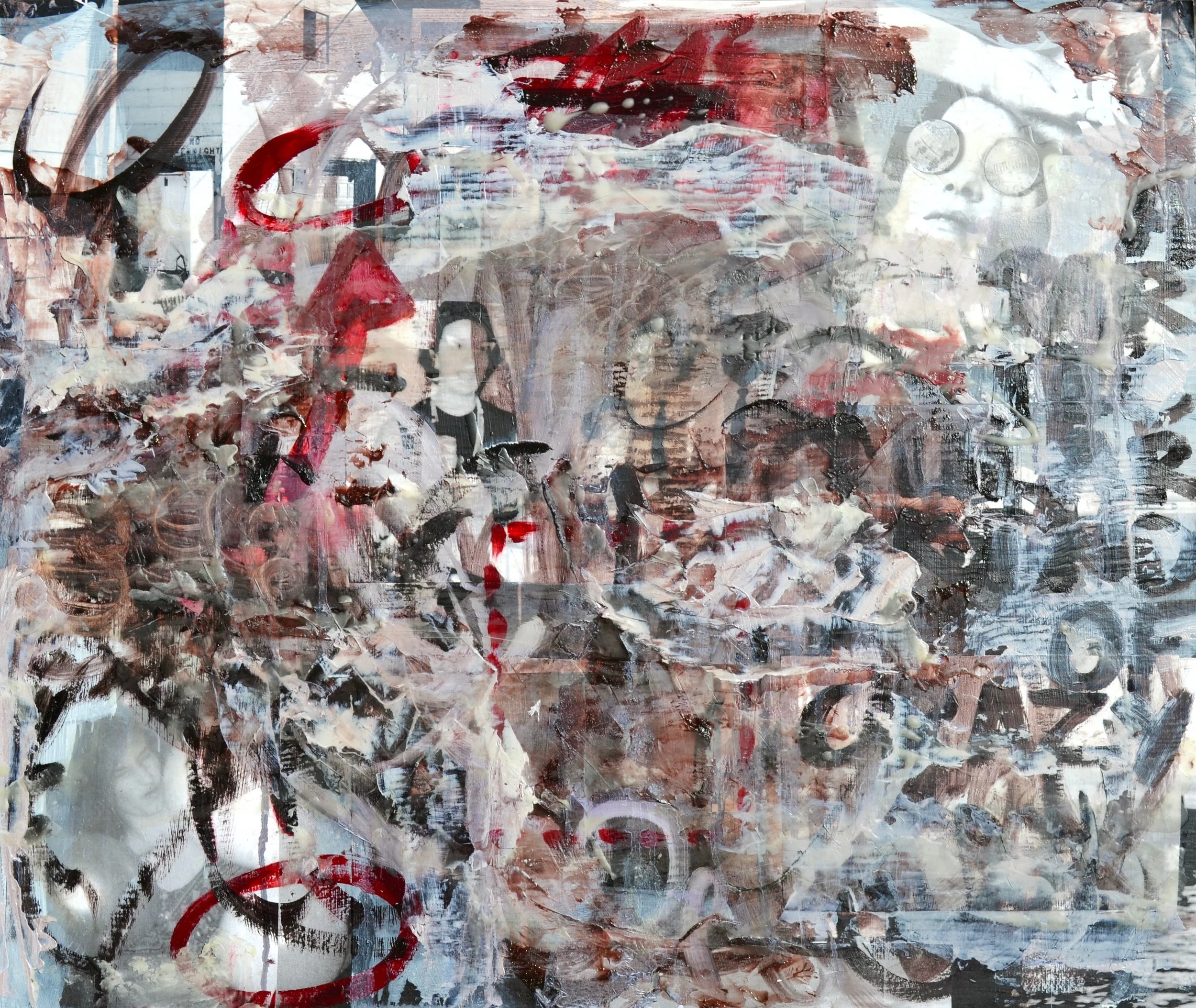 a particular kind of crazy (36"x30")