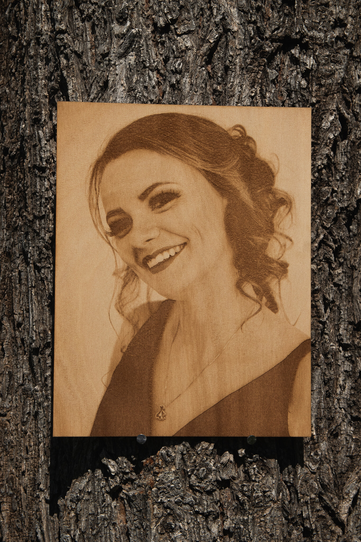 Custom Laser Etched Wood