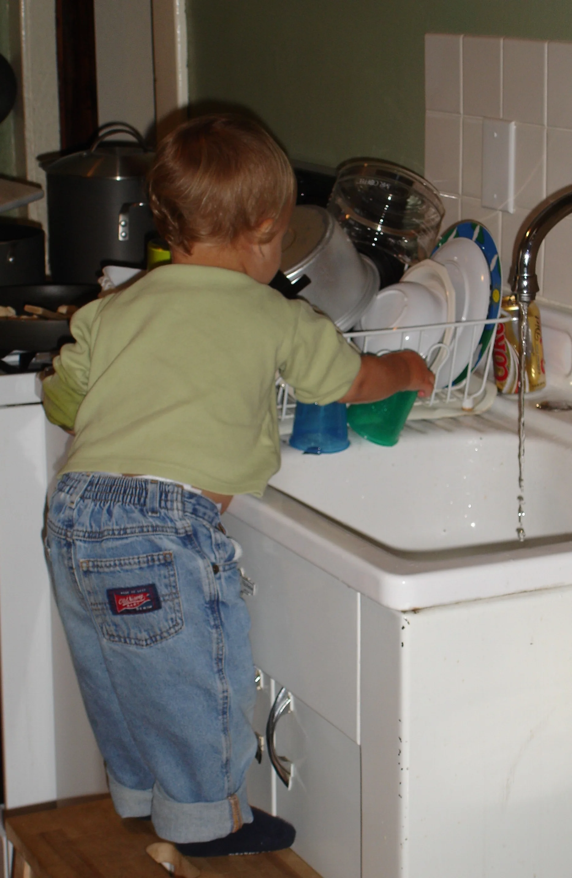 When dishes were fun...