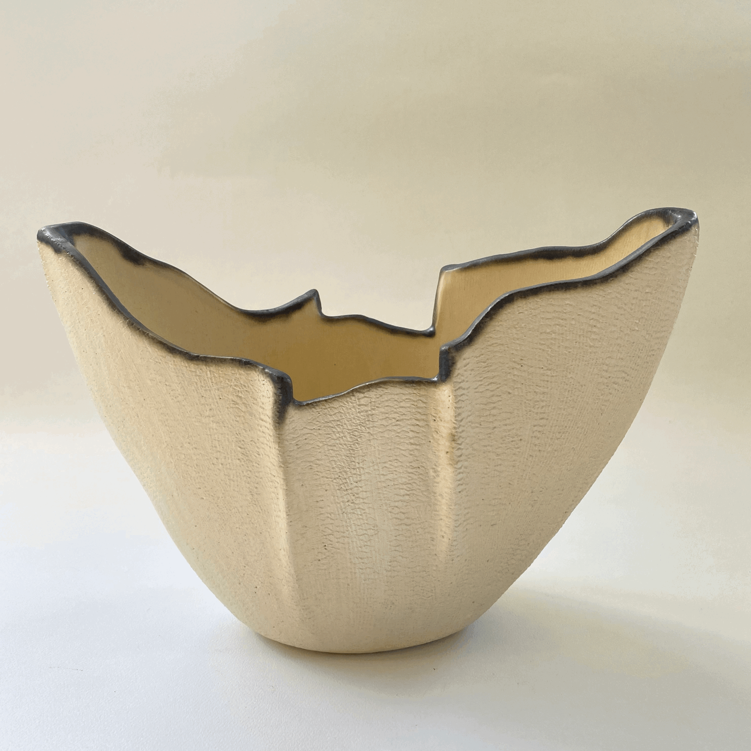 Tulipia vessel, thrown and altered