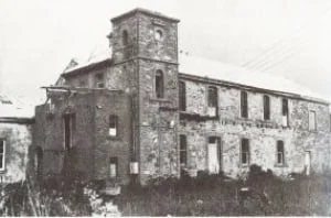 Academy in mid 1960's after storm damage.