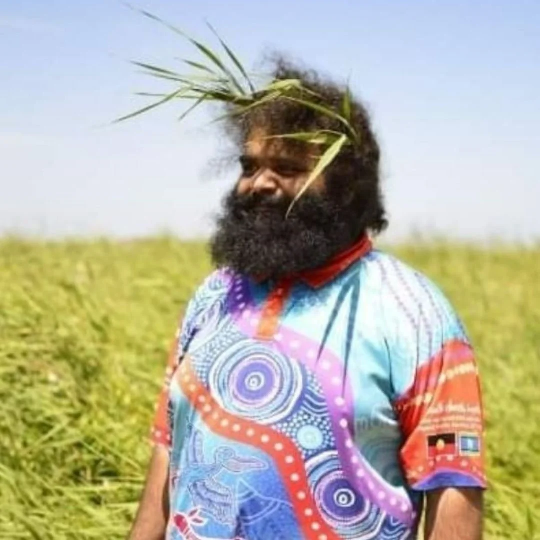 Aboriginal weaving with river rushes — Hahndorf Academy