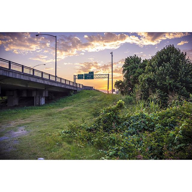 Over the I-55 Bridge, now a construction site for the Harahan Project. #choose901 #grammasters3