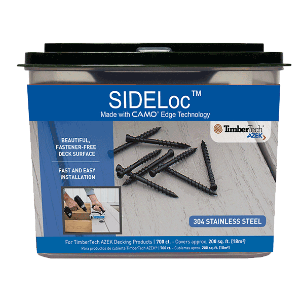 SideLoc 304 Stainless Steel Screws