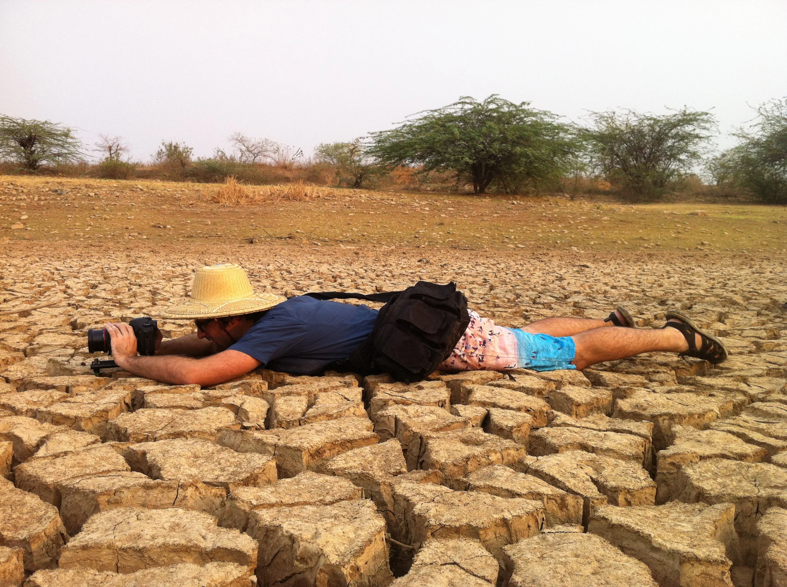 Michael Duff working in Burma