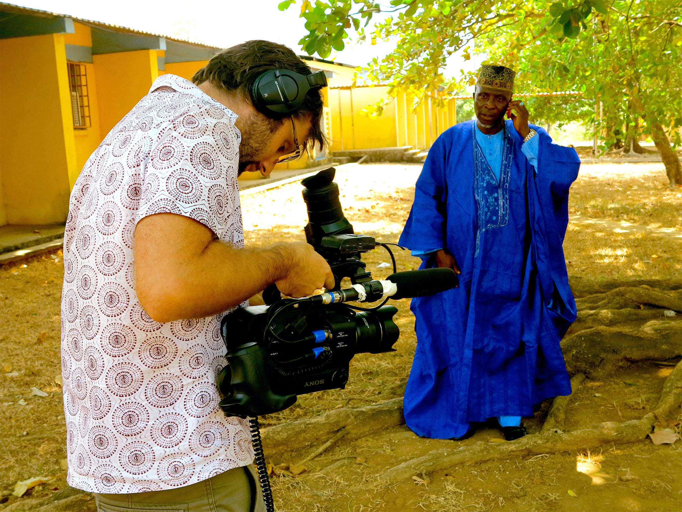 Filming Zero Ebola Pledges