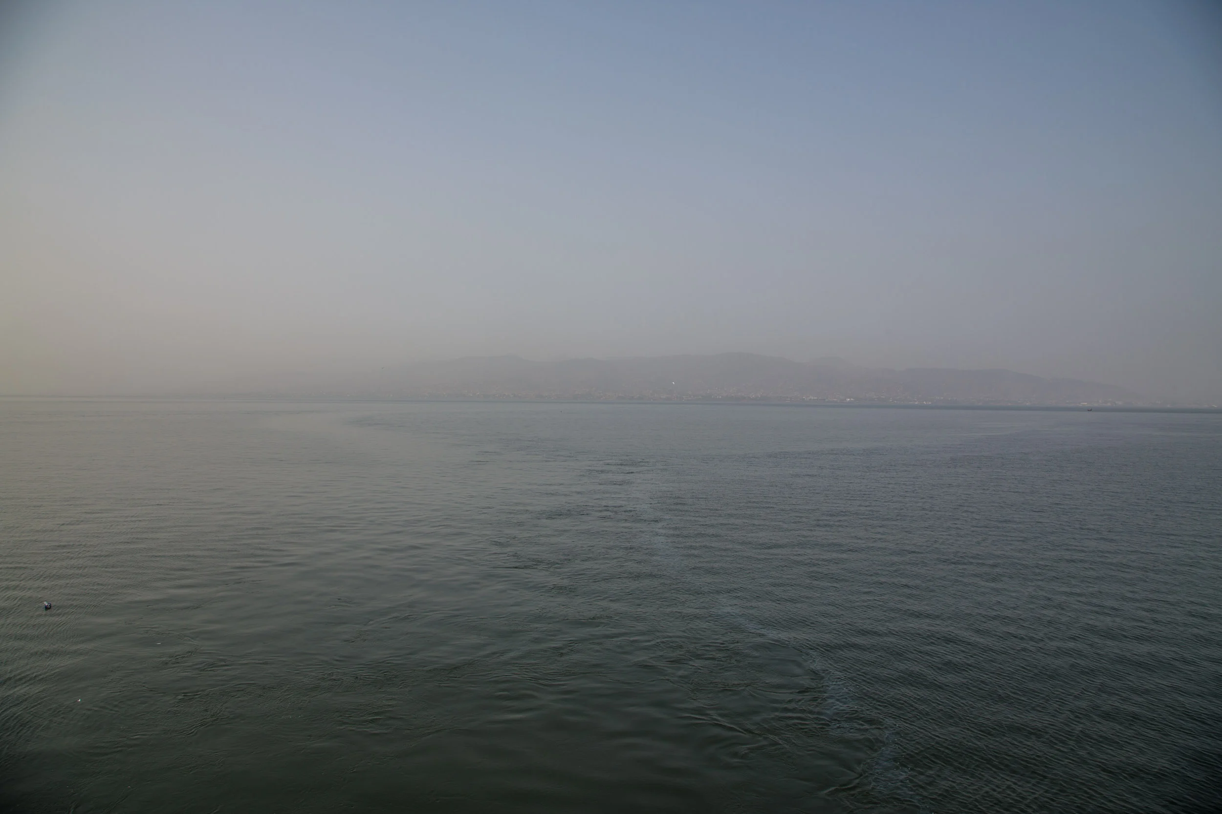 Freetown through the dusty harmattan