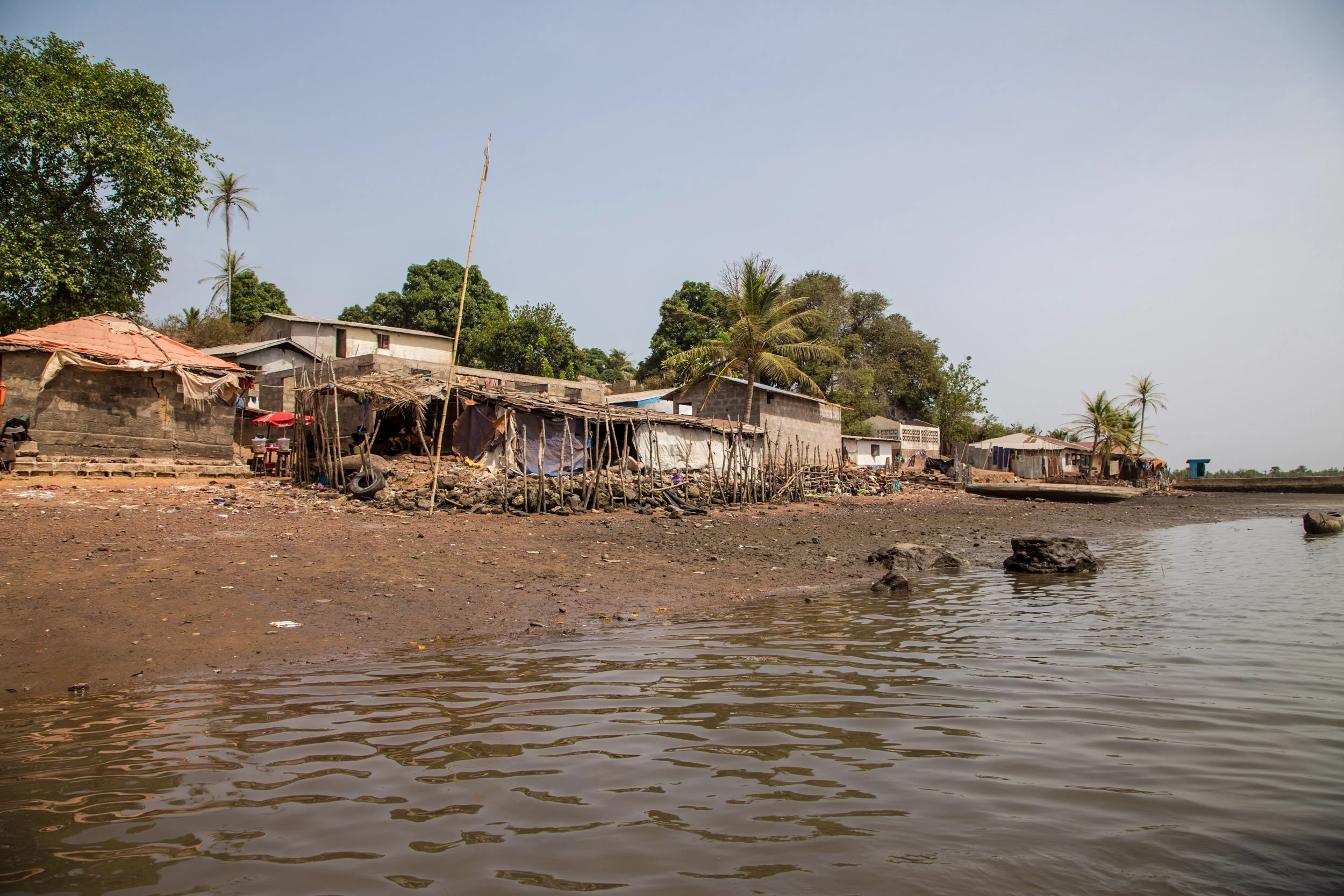 Pepel island wharf area