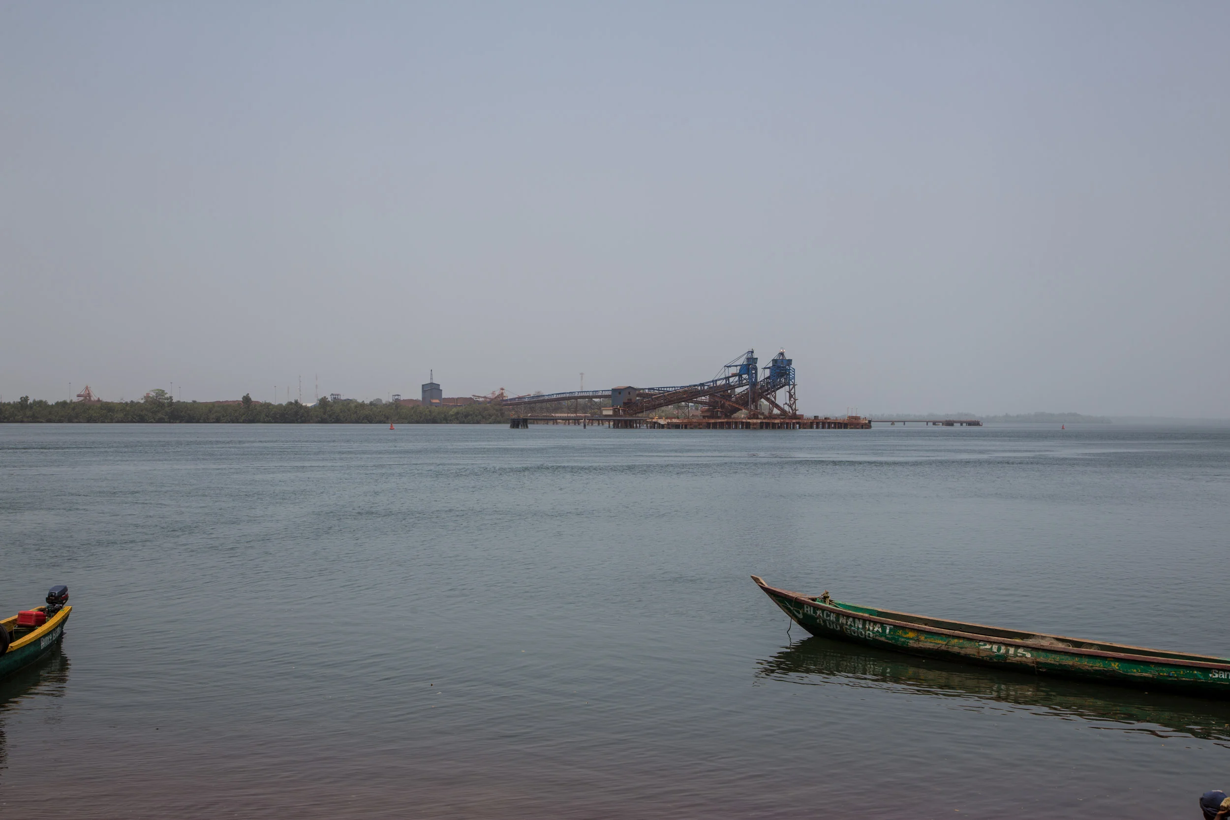 Iron ore processing on Pepel