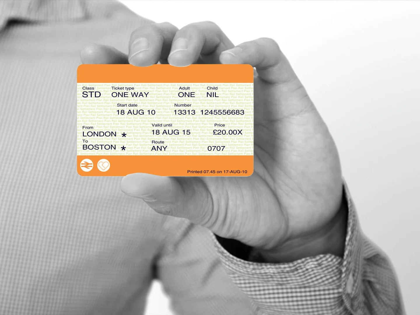3. Present the ticket