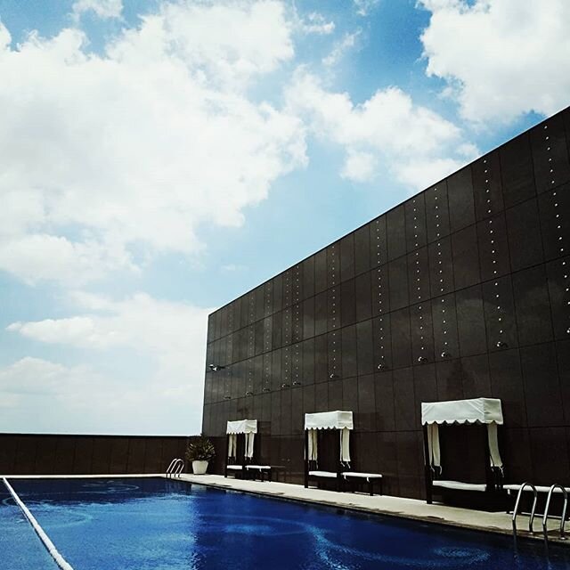 #summer #pool #sky #taipei #夏 #プール #空 #台北 #リラックスタイム