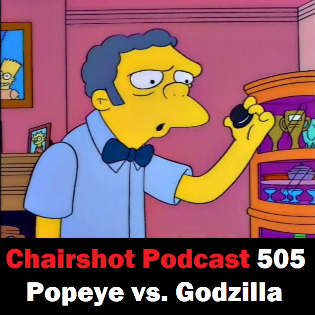 #505 - Popeye vs. Godzilla episode artwork