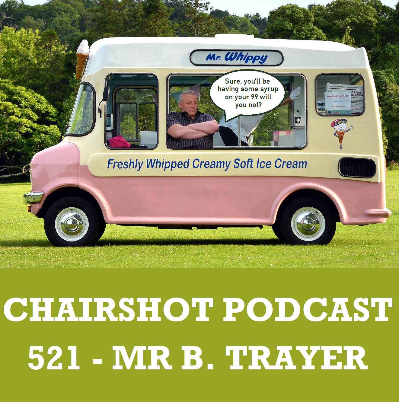 #521 - Mr B. Trayer episode artwork