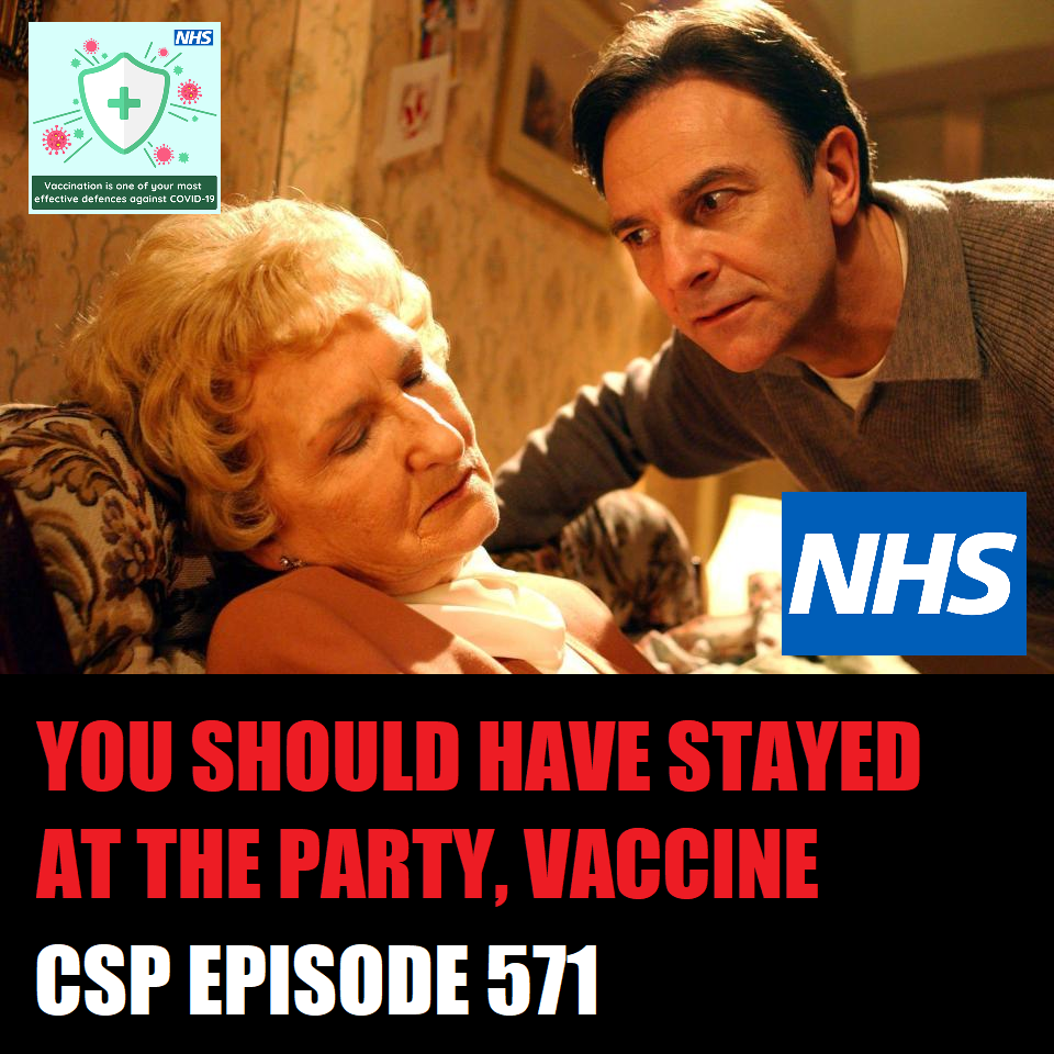 #571 - You Should Have Stayed at the Party, Vaccine episode artwork