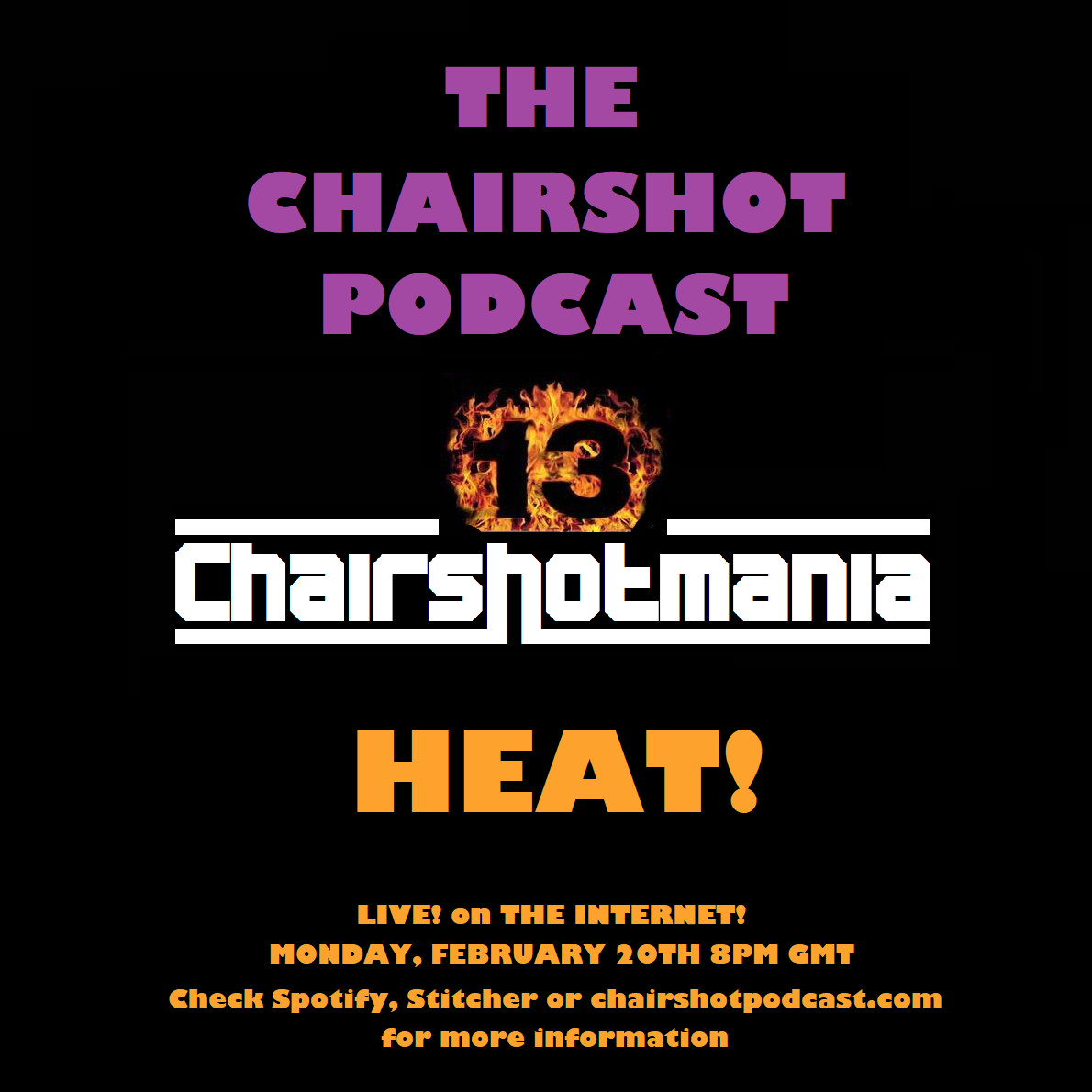 #599 - ChairShotMania 13 episode artwork