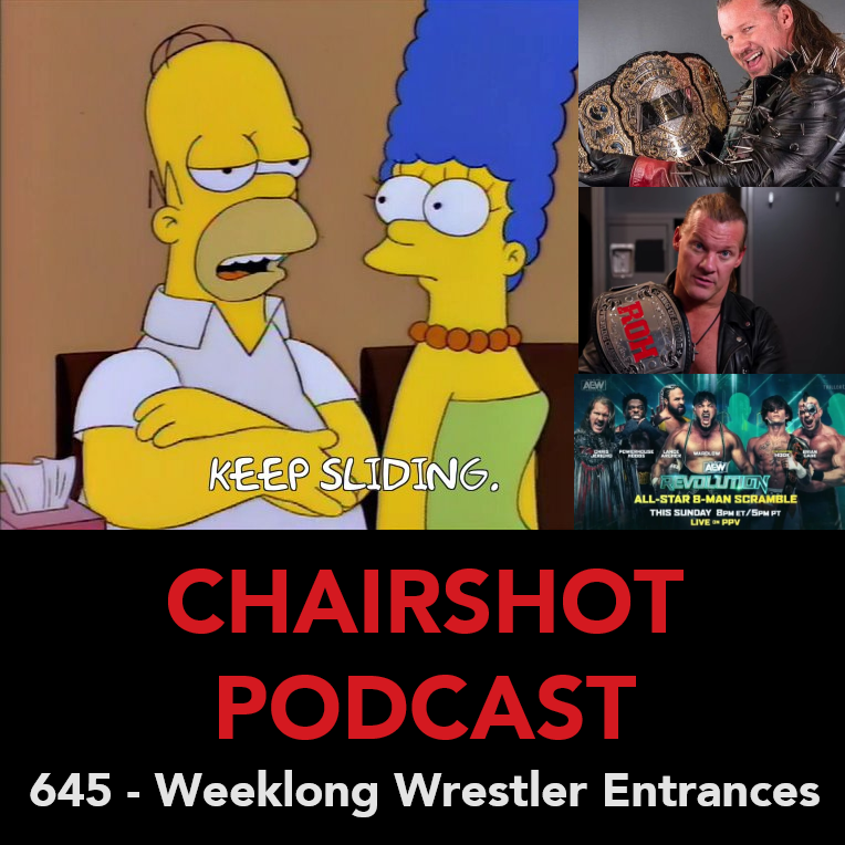 #645 - Weeklong Wrestler Entrances episode artwork