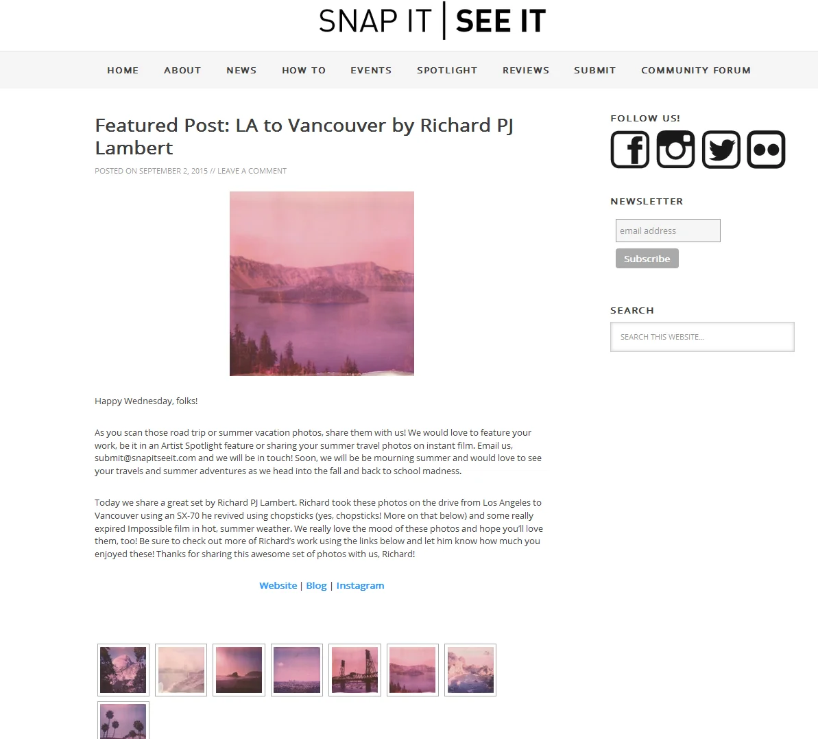 Snap It : See It