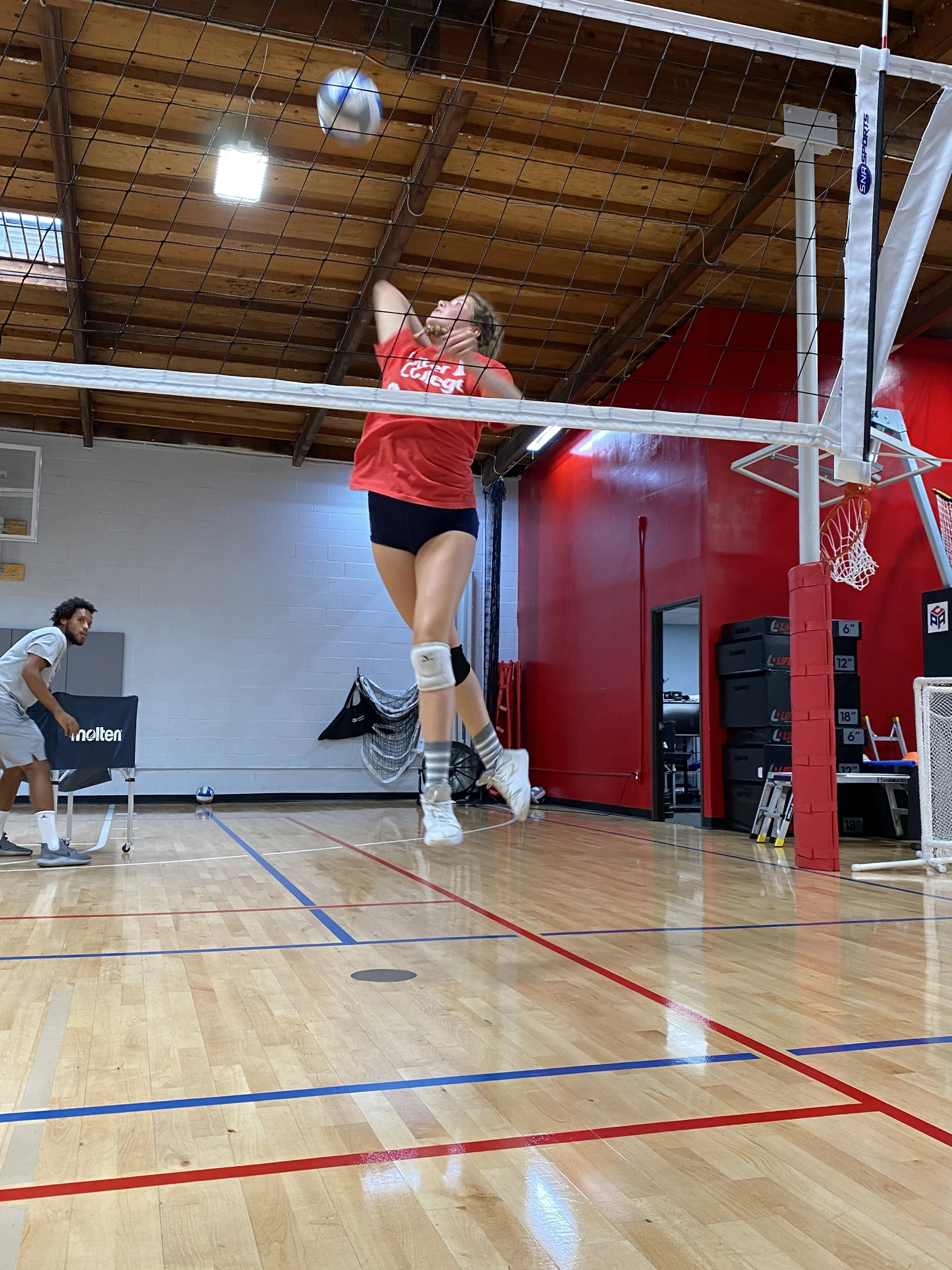 Volleyball Lesson with Chris P Austin #2