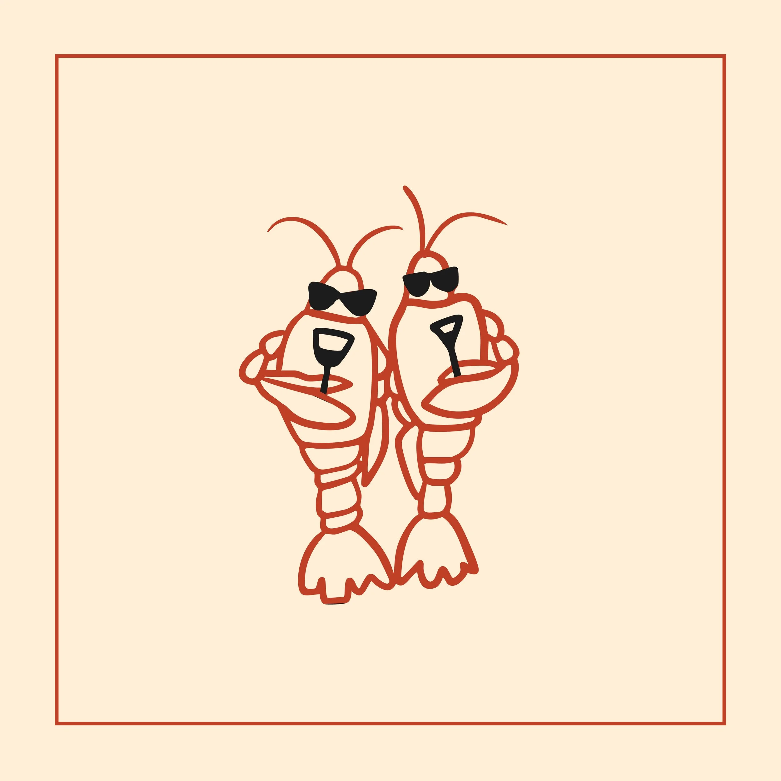 Bjerreds Station - illustration for kräftskiva