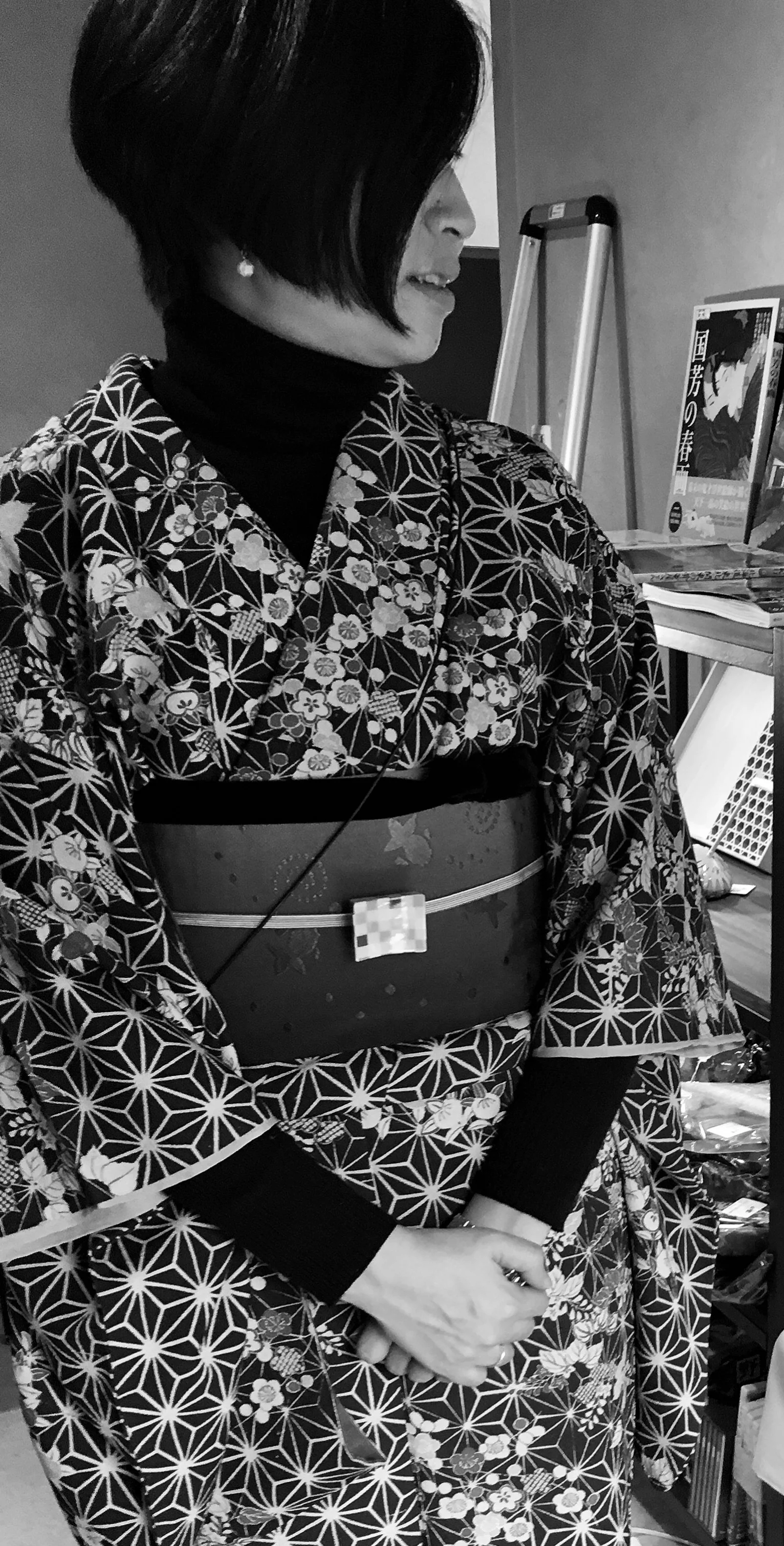 着付師：アベミチヨさん