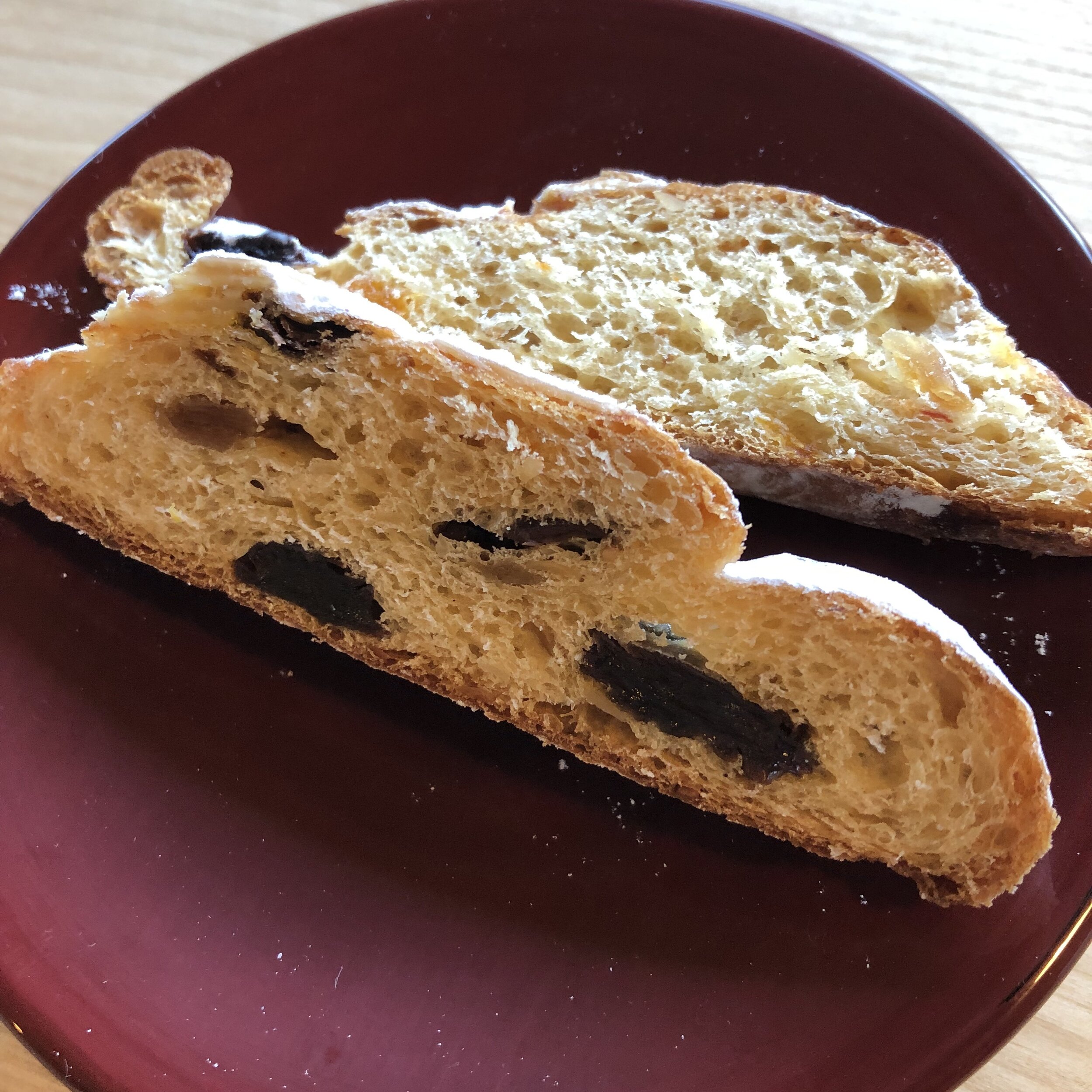 今年も鬼首。お山の米つぶ工房さんのシュト∸レンがとどきました！