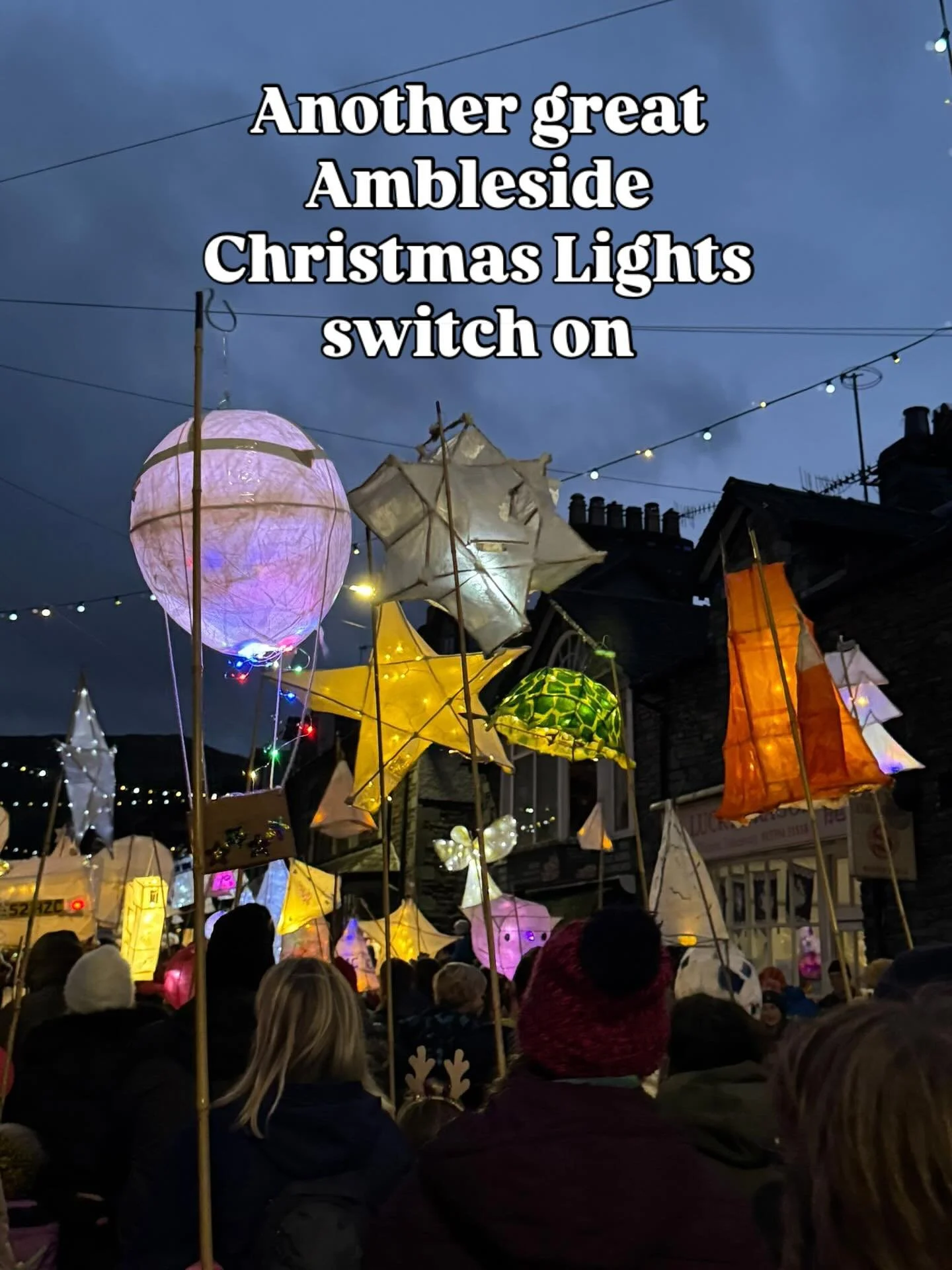 🫶Thanks to all who organised another great event!

✨Our little town becomes filled with other Festivities and the smell of Mulled Wine!

🌈Lots of fabulous lanterns&hellip;..ours are still on display in our top windows! 

🎆 Fireworks display was ou