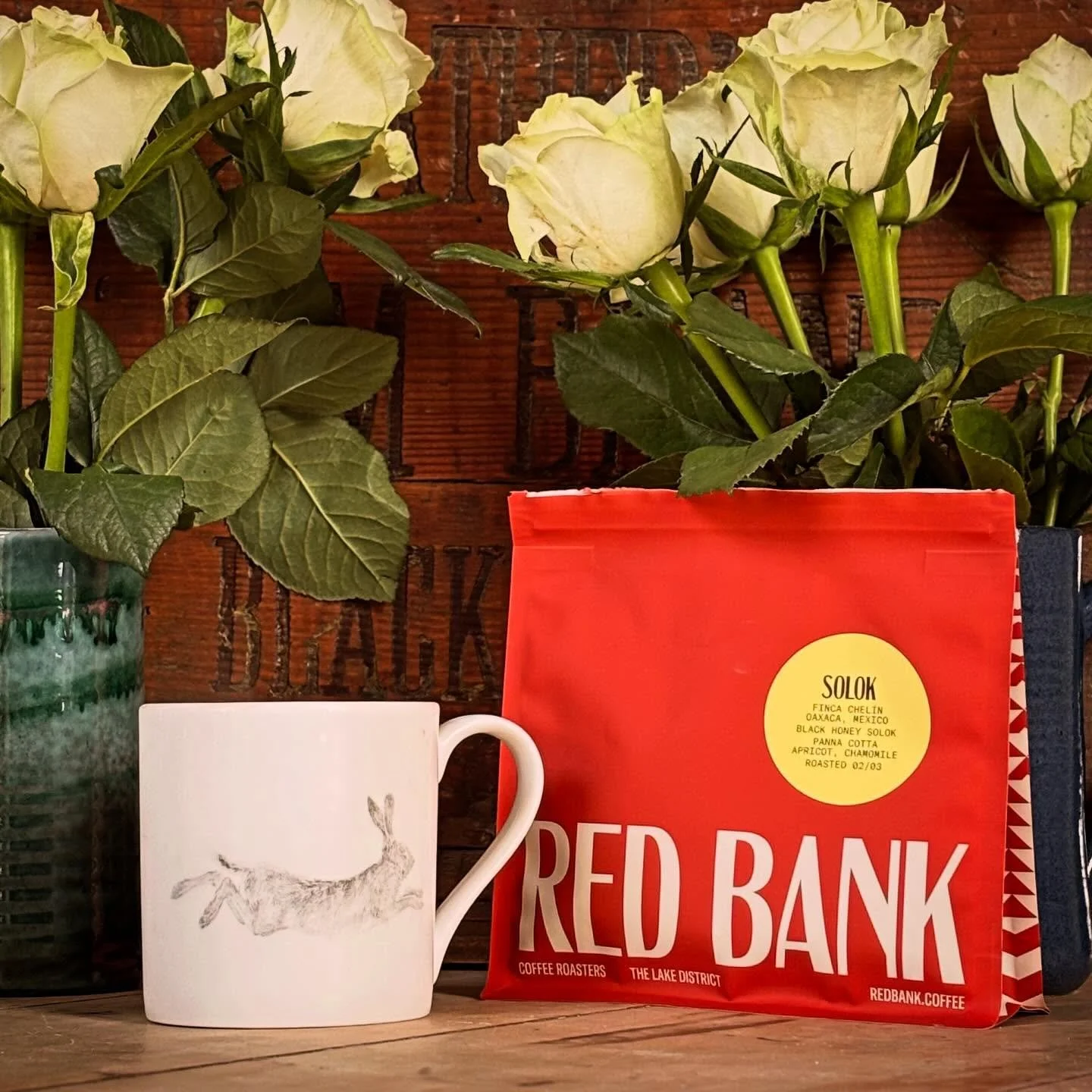 Good Morning World&hellip; Our Claire&rsquo;s birthday today!! What a way to start&hellip; just in&hellip; Solok from @redbankcoffee .. the ONLY roasters in the UK to have this rare breed beauty from Mexico.. enjoyed best in my @caseyartist Mug!