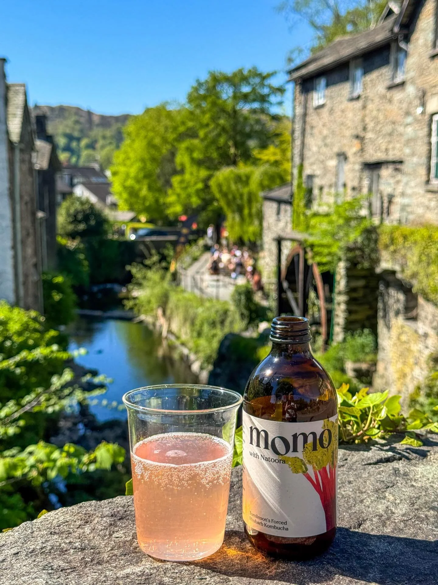 We&rsquo;ve been enjoying soaking up the sunshine and feeling refreshed with the new limited edition Rhubarb Kombucha 🌞🫧

So so yummy 😋

#lakedistrict#lakedistrictnationalpark#kombucha#deli