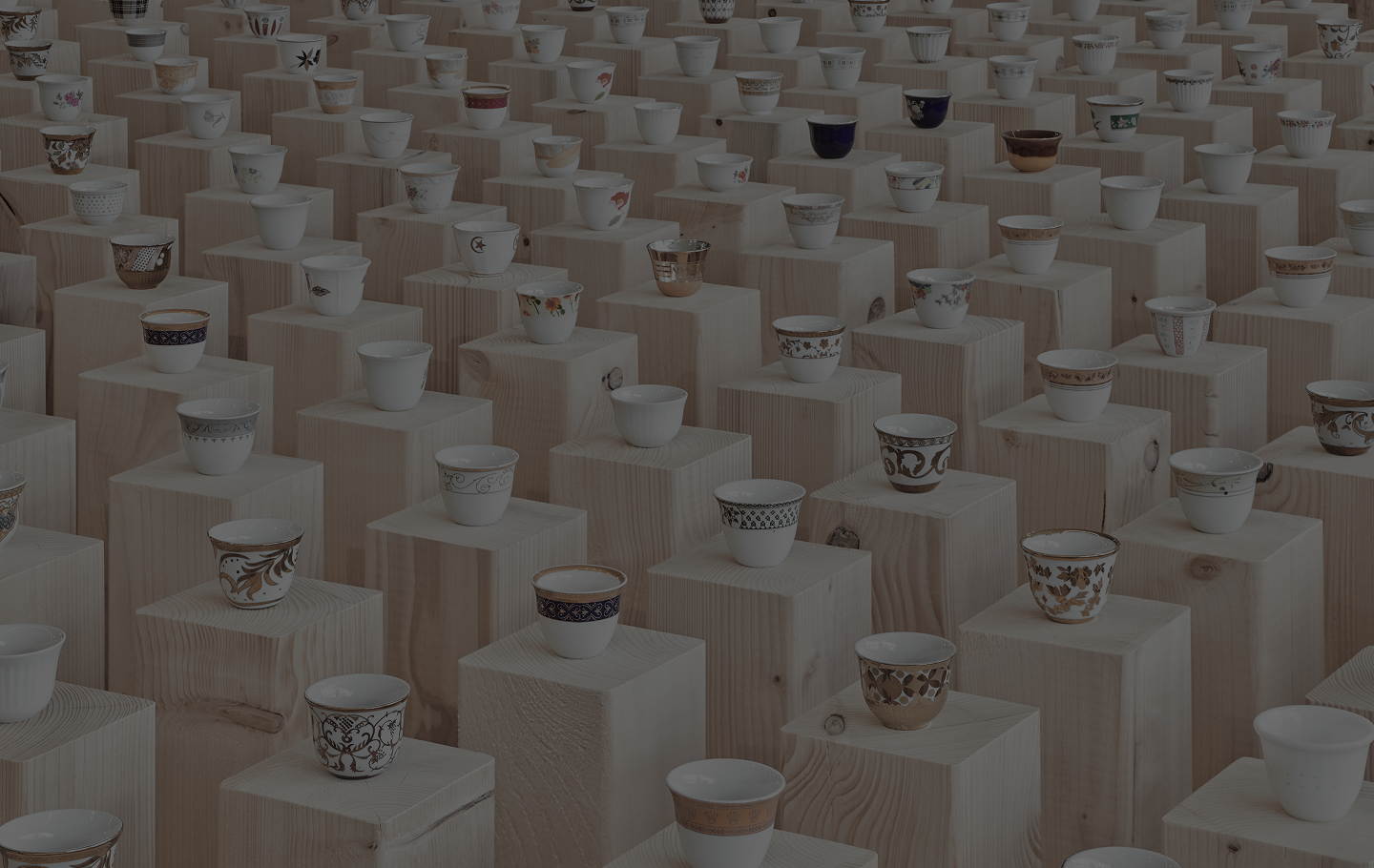 Fildžani from the ŠTO TE NEMA archive, arranged for the Cups of Memory exhibition.