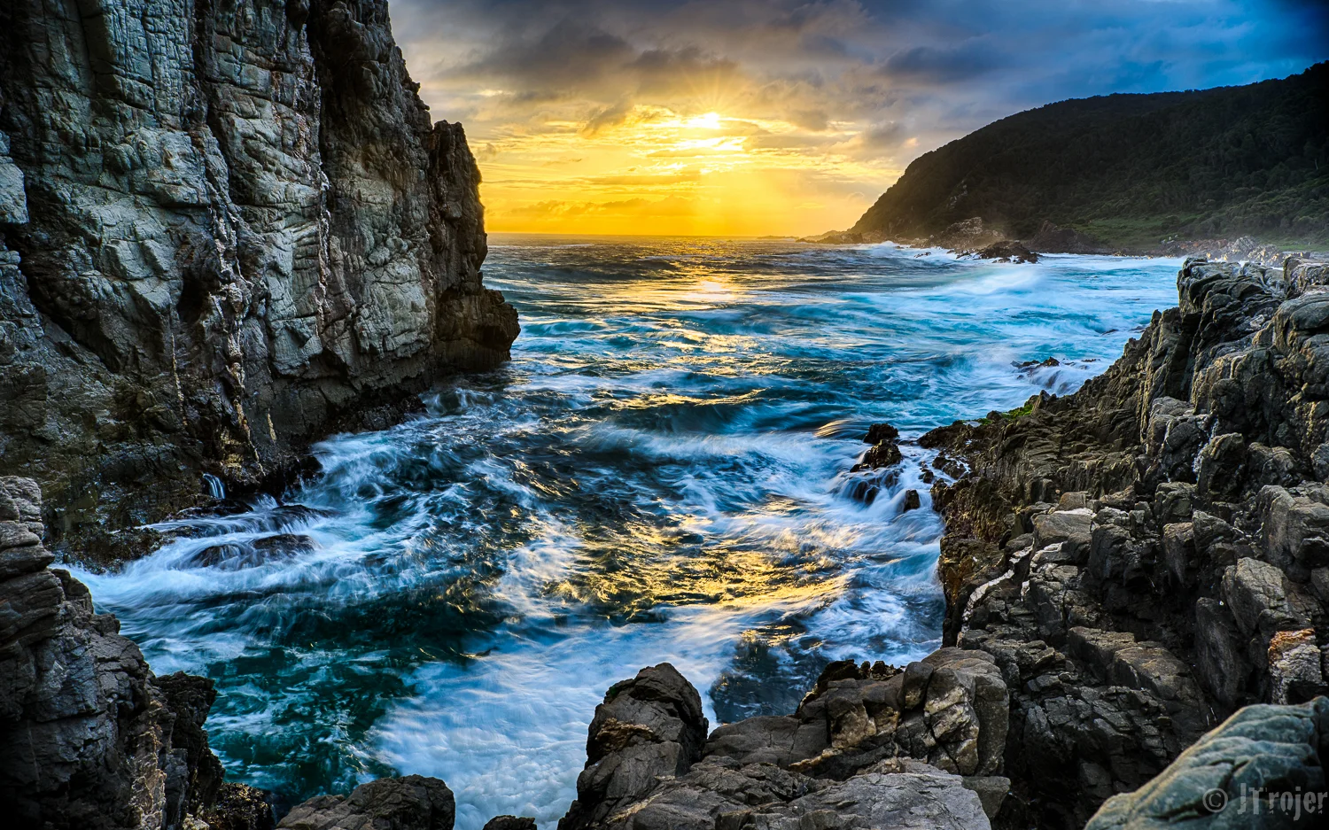Some HDR processing on this shot of a Stormsriver sunset.