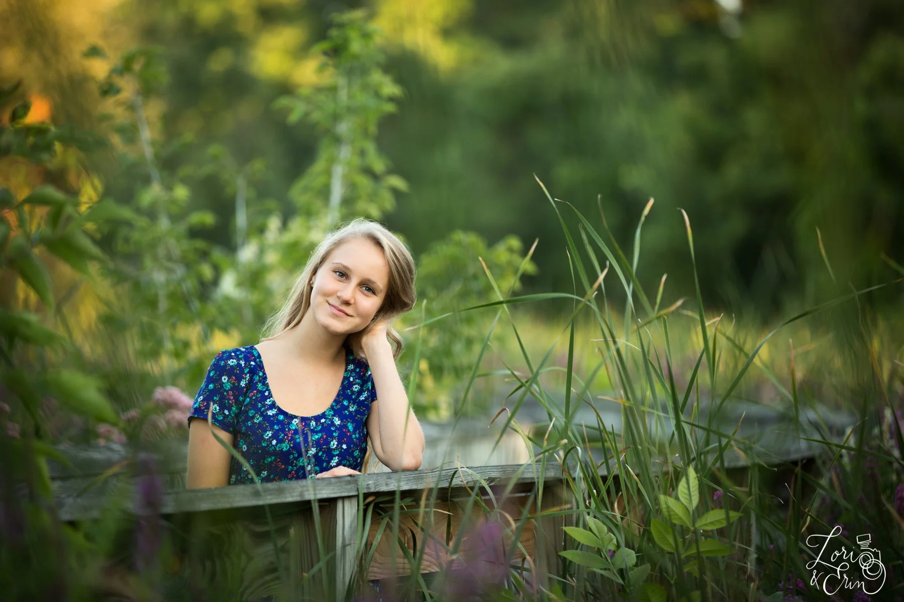 Fairport Senior Pictures at Corbetts Glen