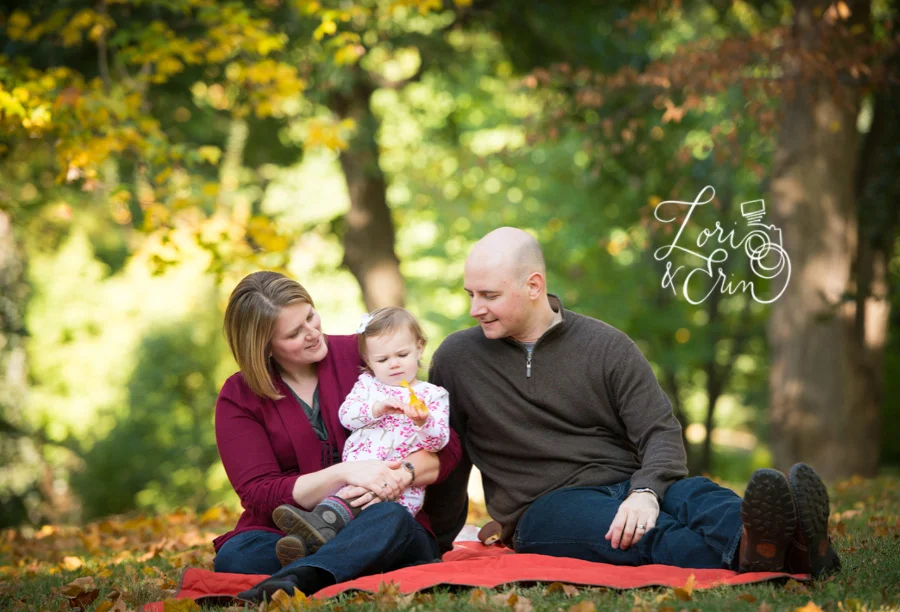 Fall Family Pictures in Highland Park, Rochester NY family portrait session