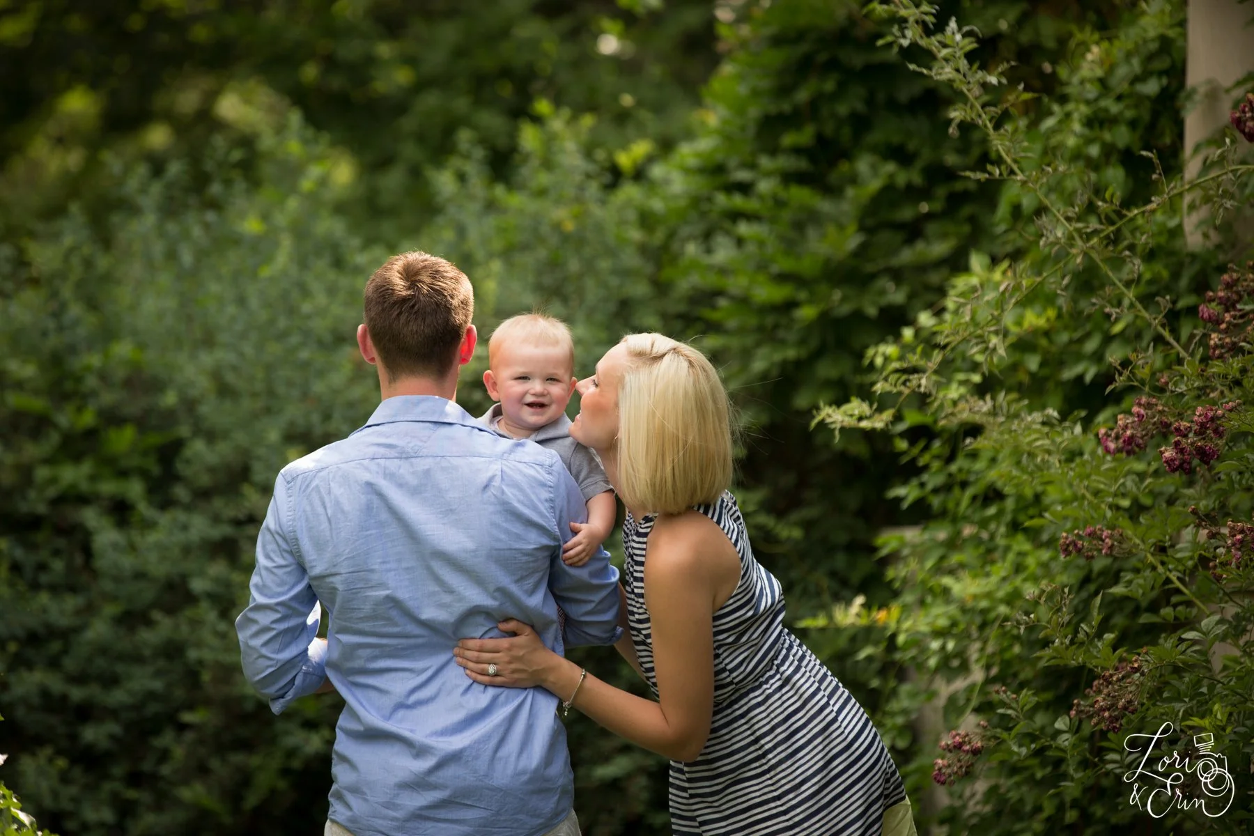 Family Pictures at the Eastman House Gardens