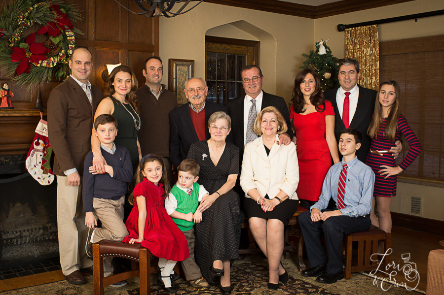 Family Portraits during the Holidays : Rochester NY