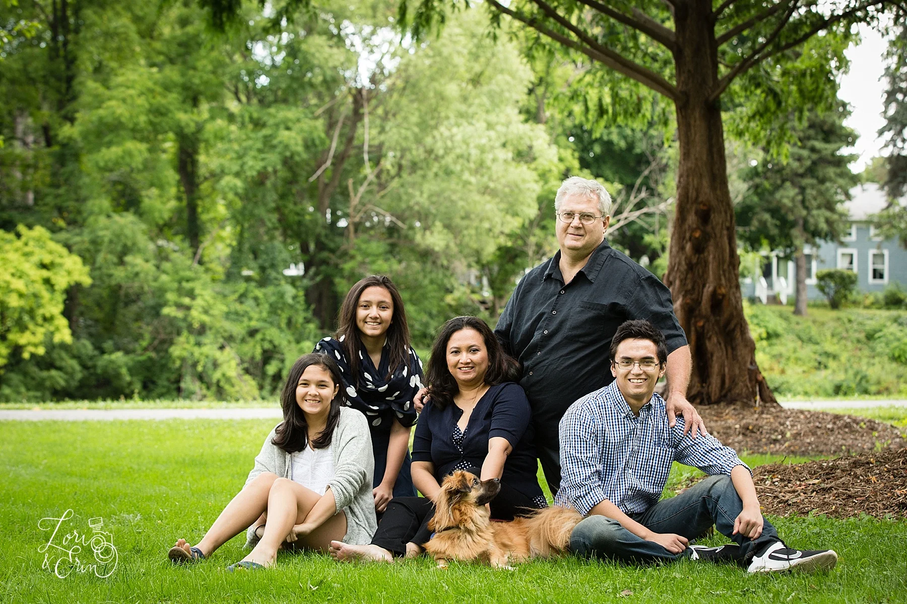 Family Portraits with the Dog | Perinton NY