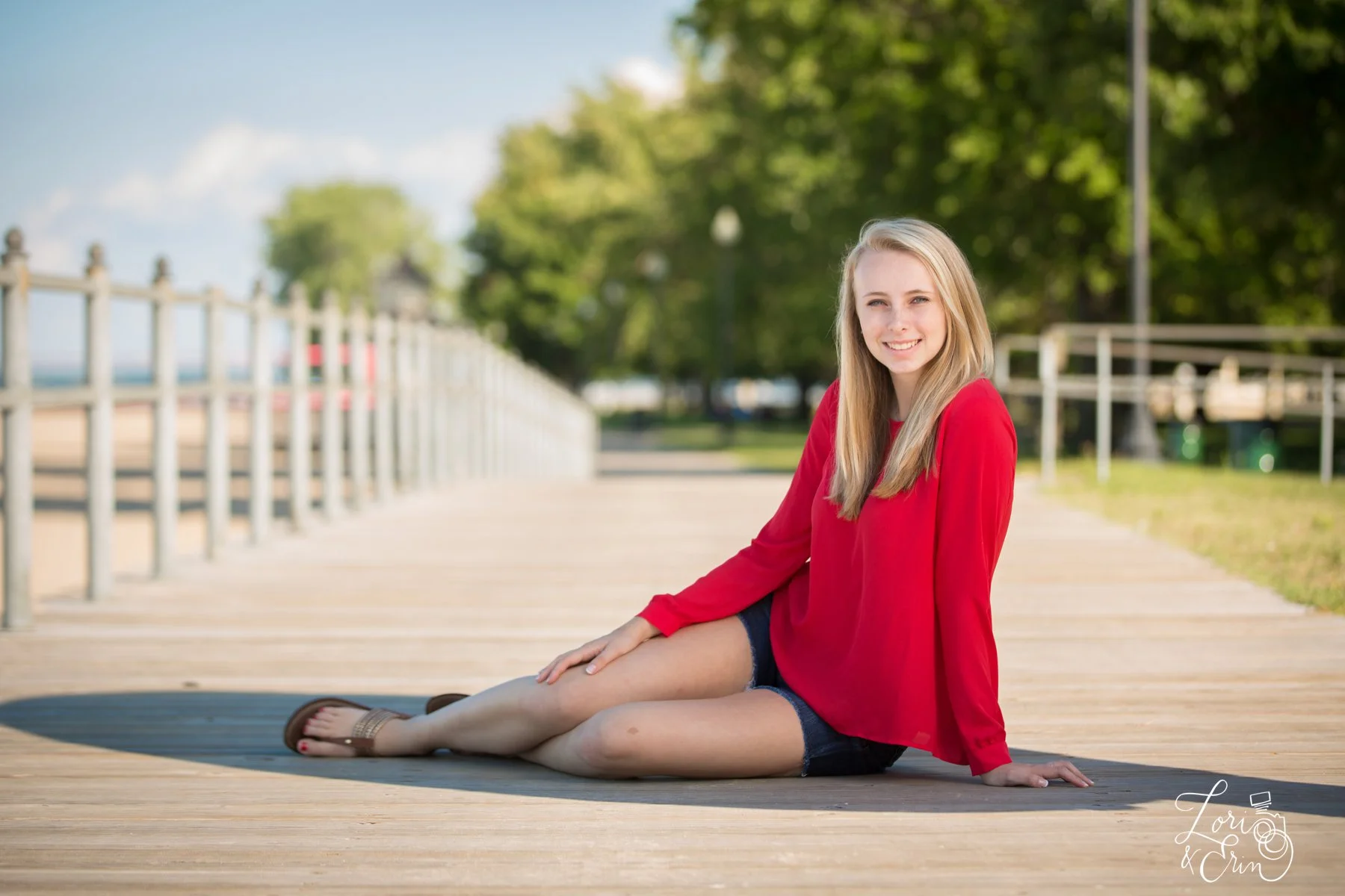 Pittsford NY Senior Portraits: Kendall at the Beach