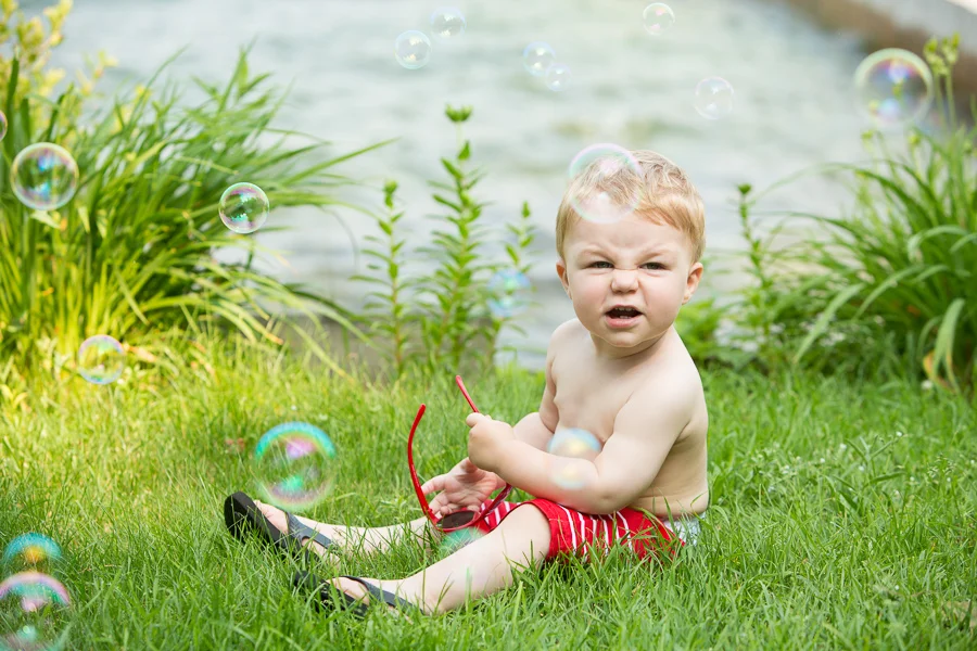 Landon: 1 year old and family portraits