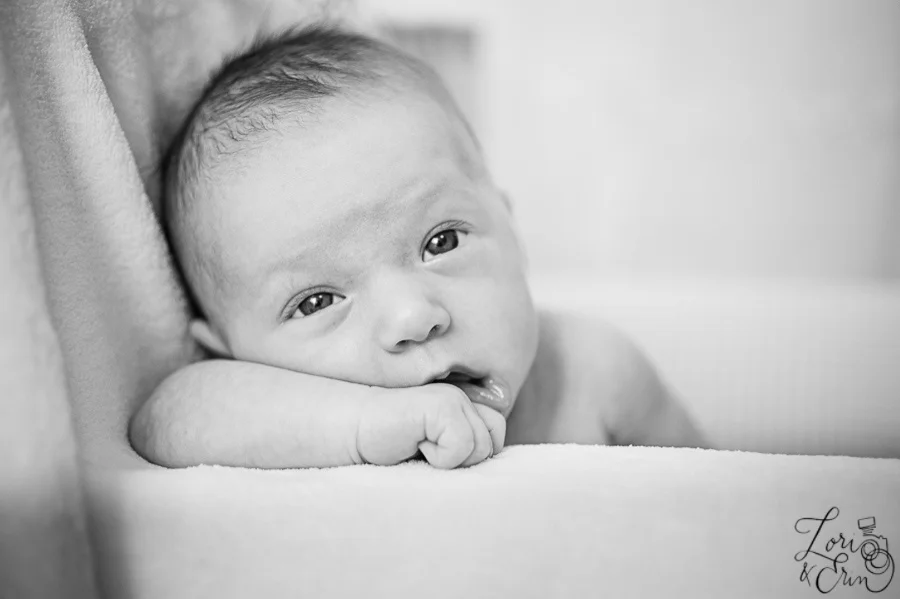 Morgan: 1 month new, Rochester NY Family Photography