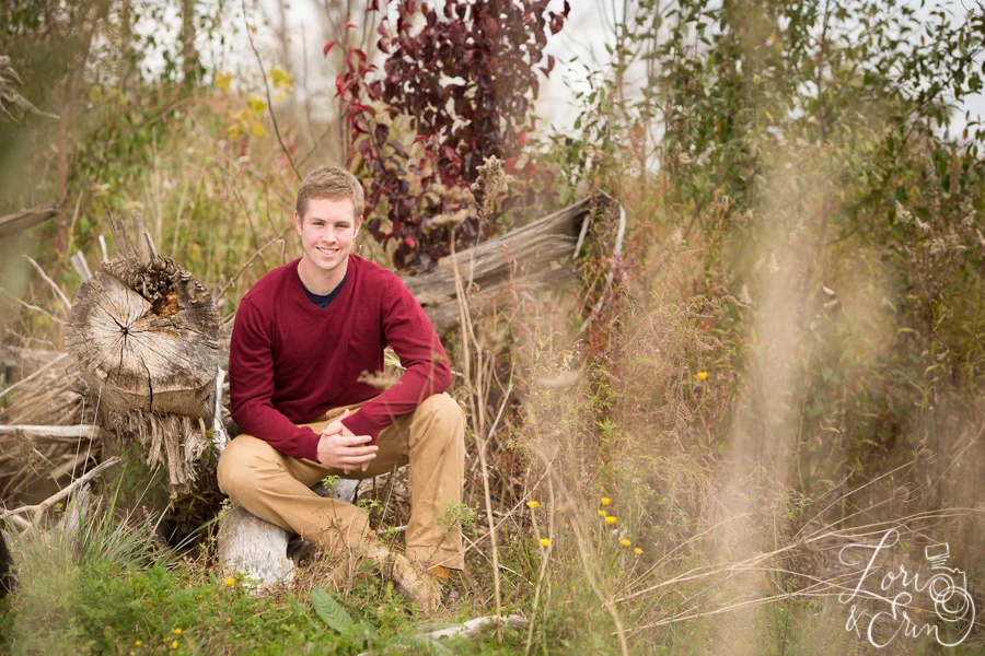 Senior Pictures at High Acres Nature Area, Fairport NY