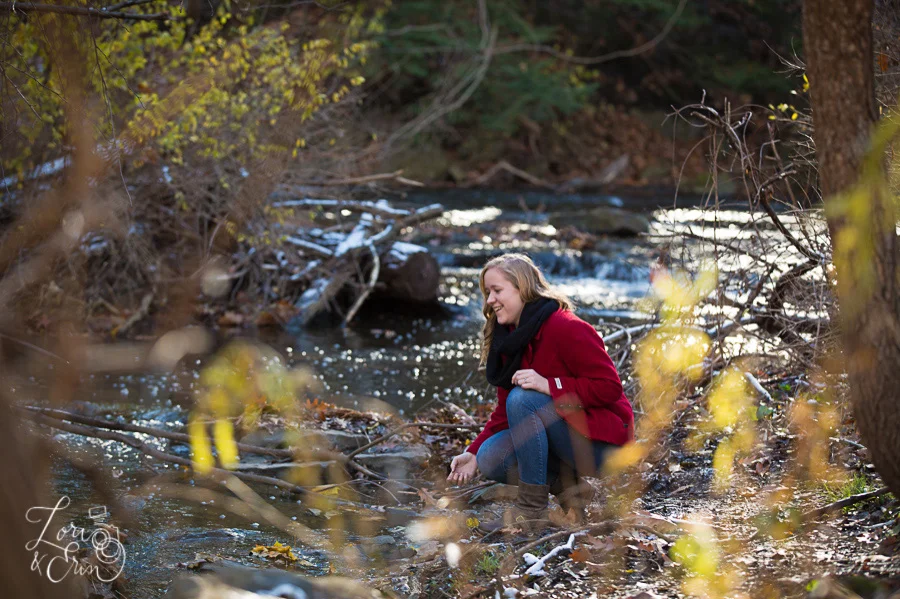 Outdoor Holiday Mini Session in Rochester NY