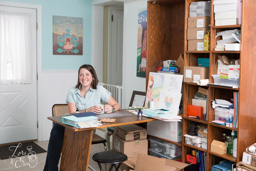 Branding Photography of an Illustrator: Rochester NY