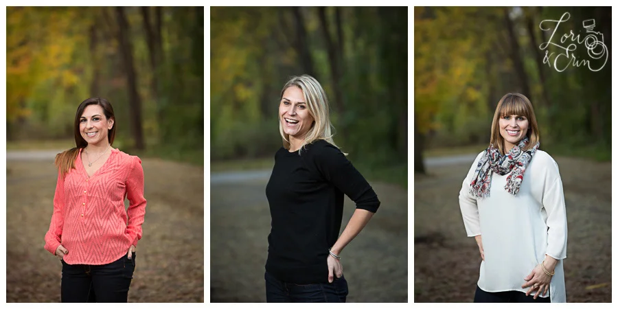 3 sister portraits