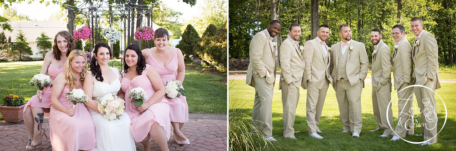 Groomsmen and Bridesmaids, La Galleria Wedding Photography