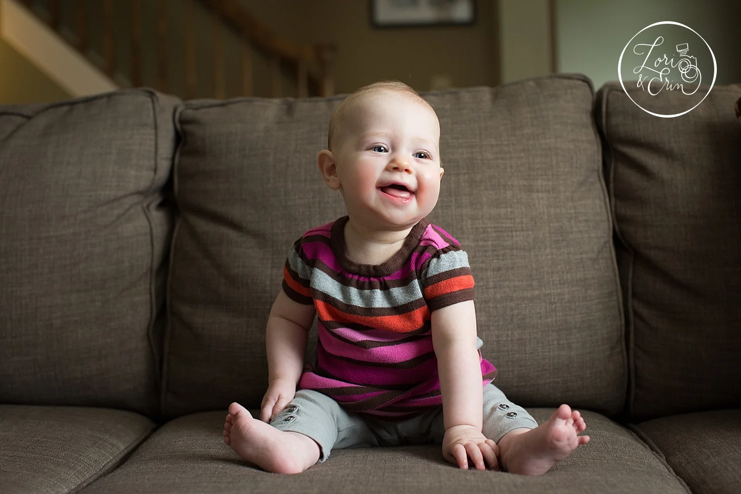  Brighton NY Family Pictures: 6 months old