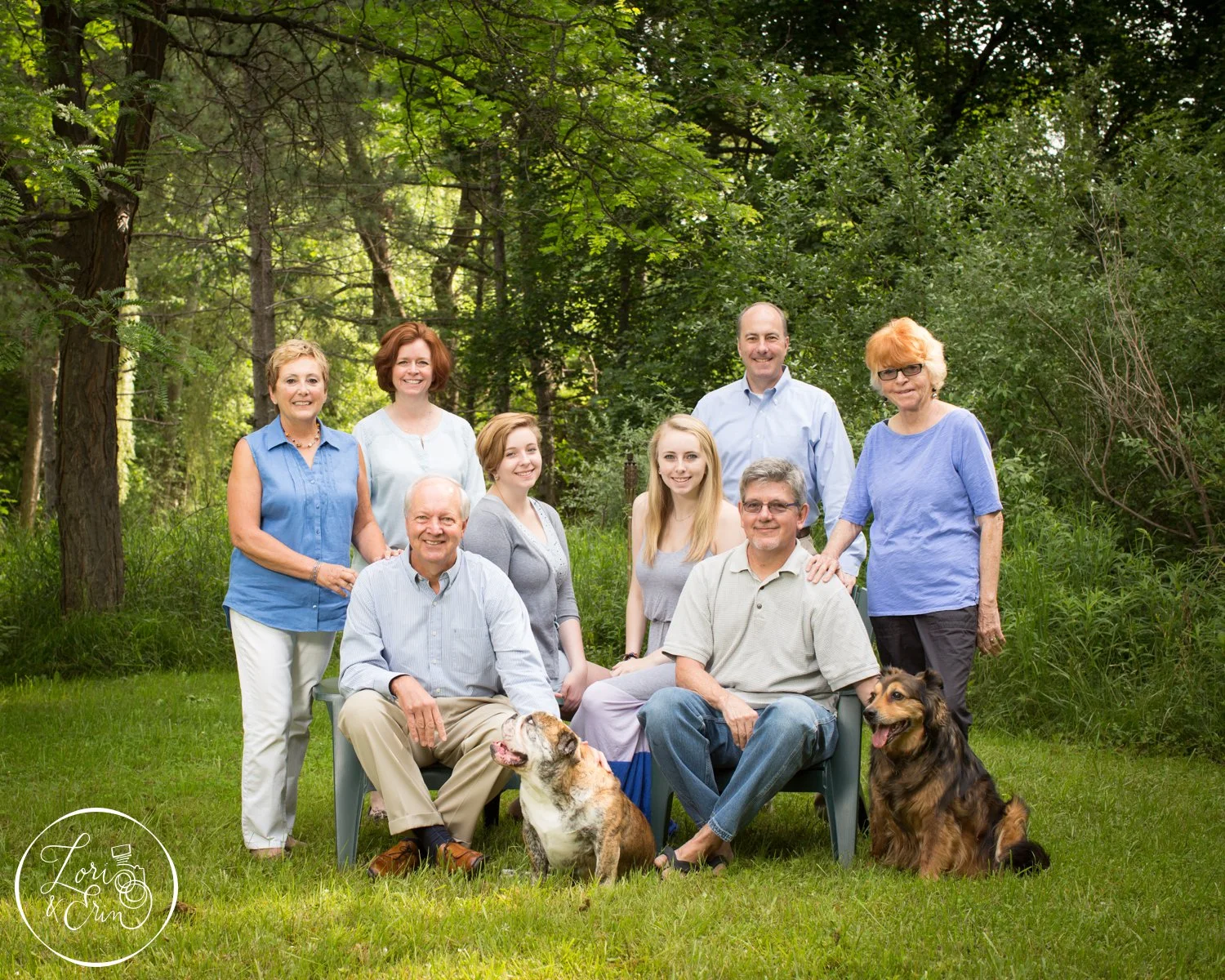 Backyard Family Photos in Rochester, NY
