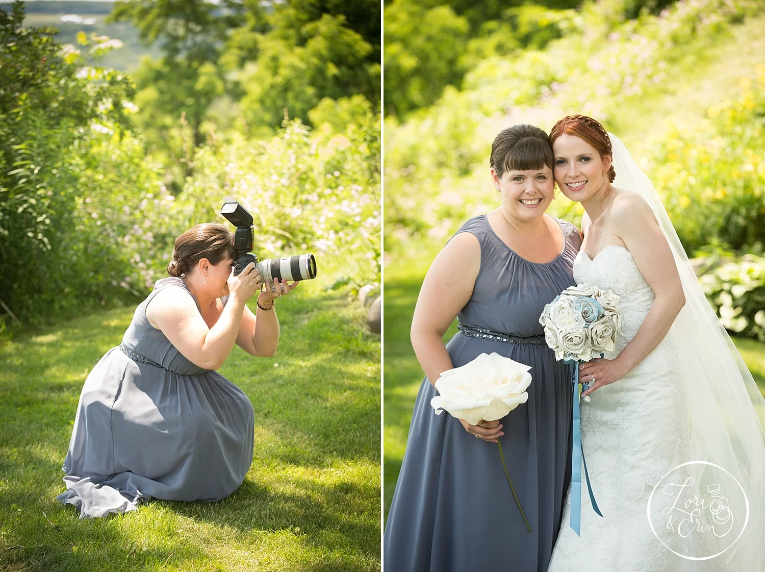 Photographer by day, Bridesmaid by... day? :)