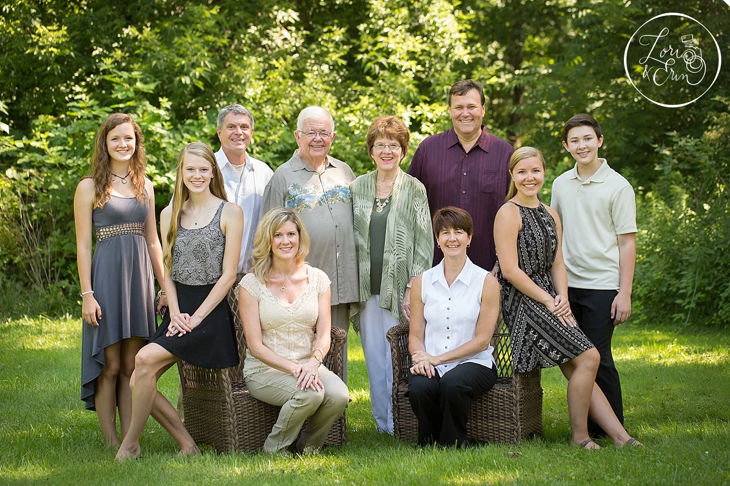 Victor NY Extended Family Pictures