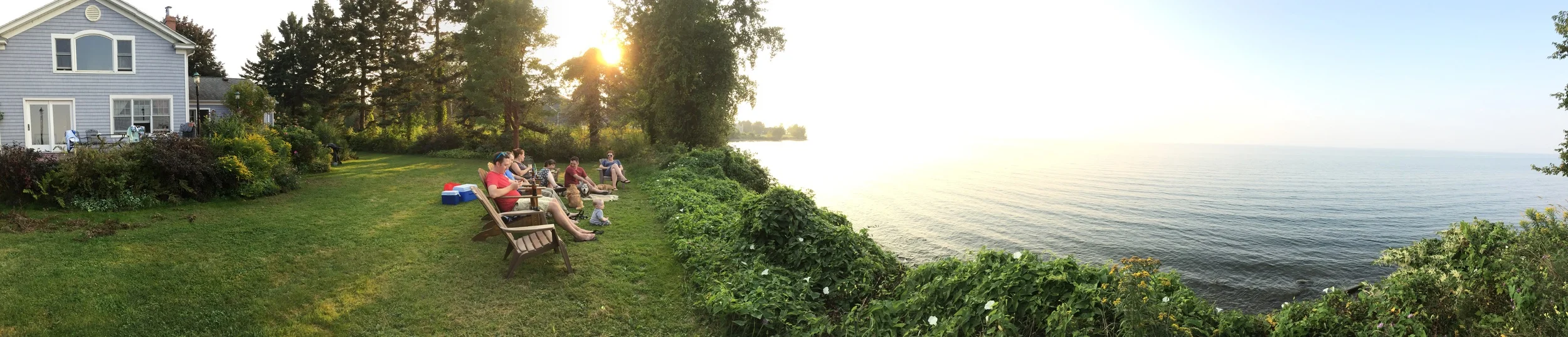 Enjoying a Sunday afternoon at the lake with friends!