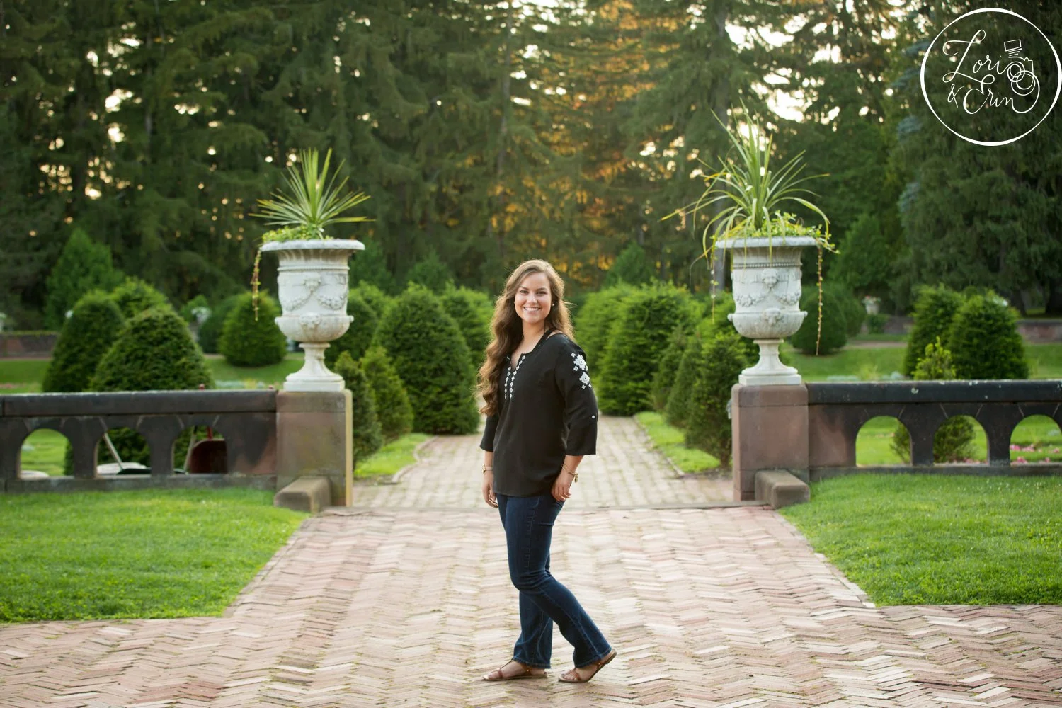 Senior Portraits at Sonnenberg Gardens &amp; Eastman Theatre
