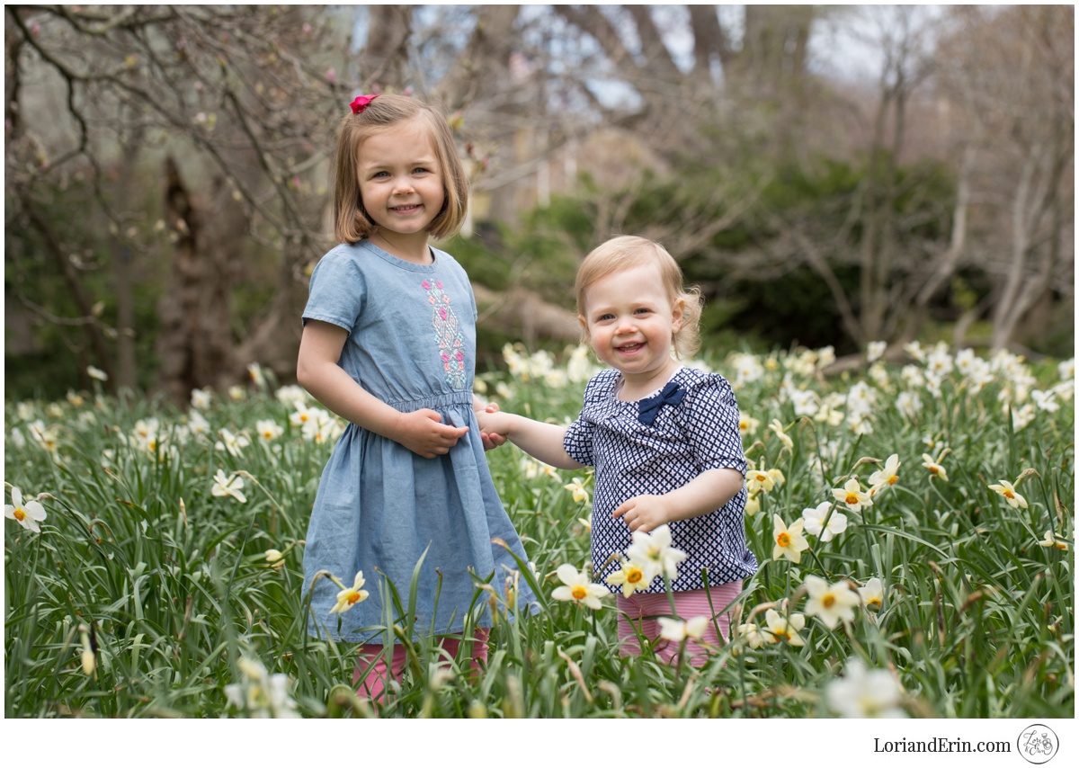 Spring Family Portrait Photography at Highland Park, Rochester, NY